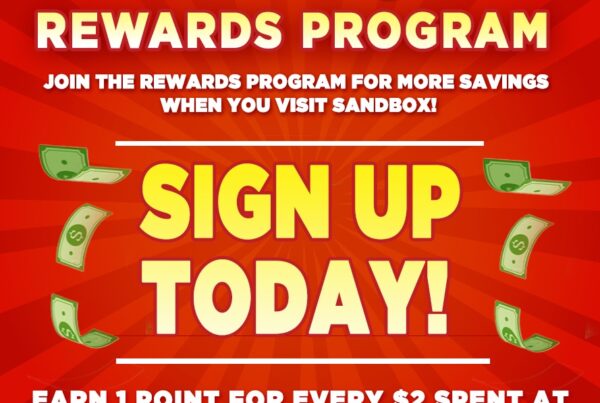 Sandbox Derby Rewards Program