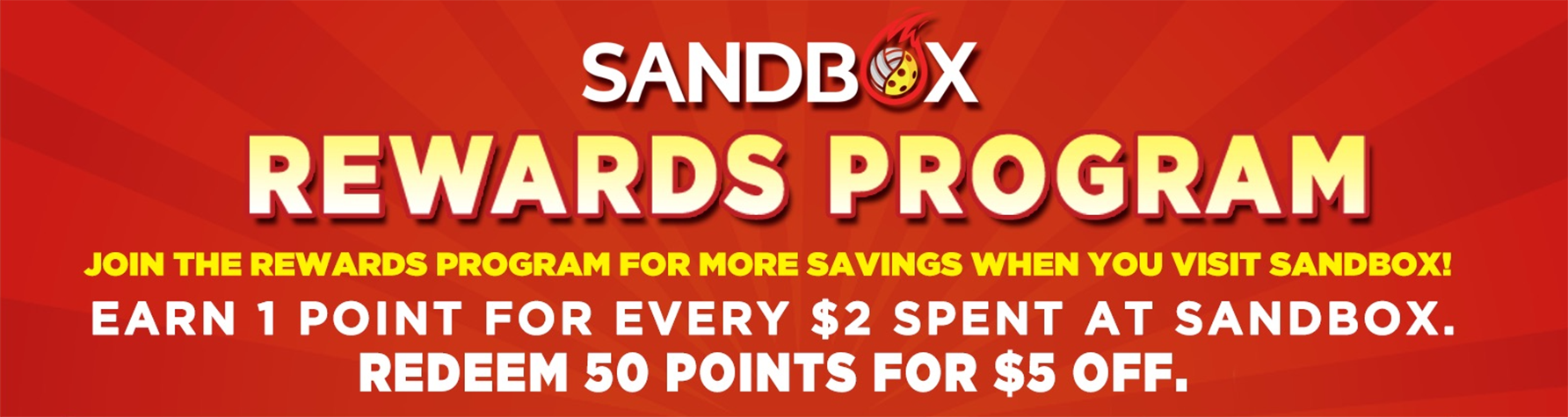 Sandbox KC Loyalty Program