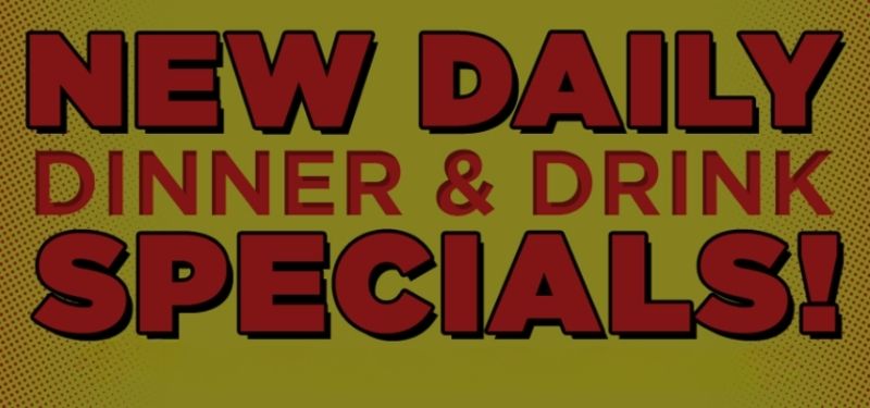 Scratch-Made Daily Dinner Specials at Sandbox